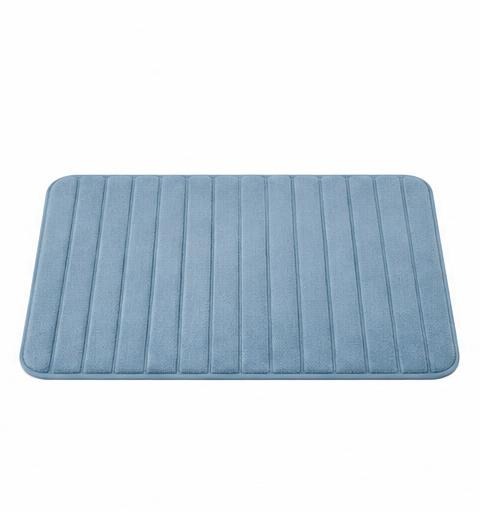 Tapis de salle de bain nervuré