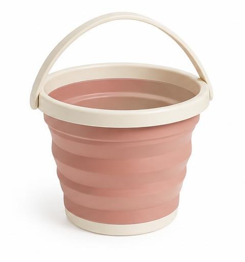 Seau pliable compact