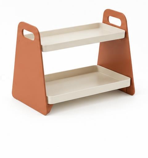 Étagère de rangement à deux niveaux